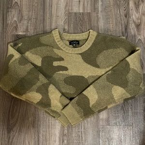 Camo sweater